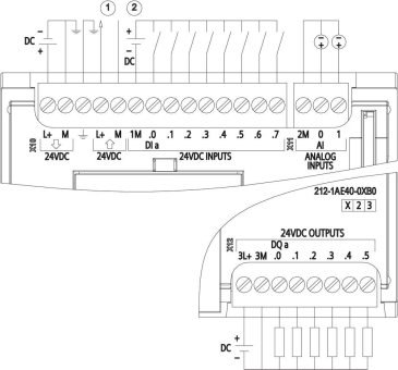 Siemens 6ES72121AE400XB0 SIMATIC S7-1200 
