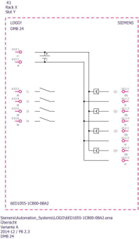 Siemens 6ED10551CB000BA2 LOGO! DM8 