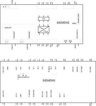 Siemens 6SL32101KE217AF1 SINAMICS G120C 