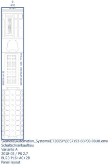 Siemens BaseUnit Typ  6ES7193-6BP00-0BU0 