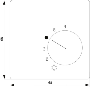 Siemens 5TC9256 DELTA style Abdeckung 