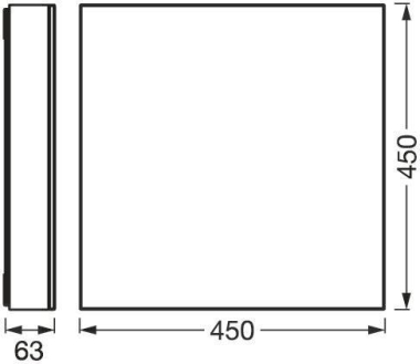 Ledvance SMART+ Planon Frameless Sparkle 