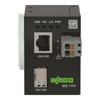 WAGO 852-1701 Industrial Media Converter 