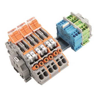 WAGO 821-215 Stromwandlerklemmenblock,N- 