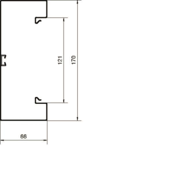 Hager Brüstungk.Unterteil BRS651701BVERZ 