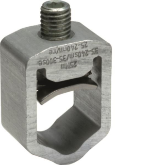 Hager V-Klemme Aluminium           LVZVA 