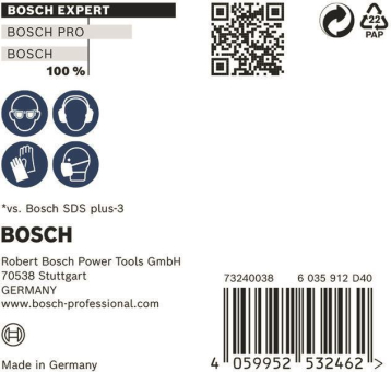 Bosch 10xHammerbohrer SDS-plus-7X Expert 