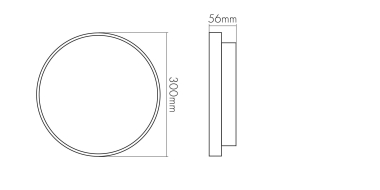 Nobile LED Aufbau WD 300 R    1513001802 