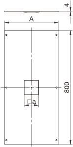 OBO OKA DAT 300 Montagedeckel f.Telitank 
