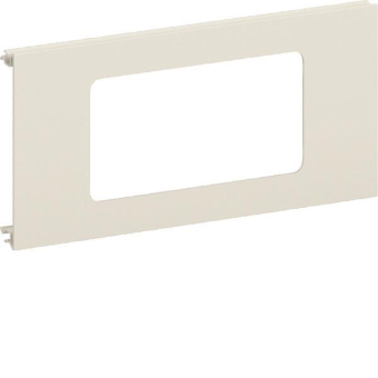 Hager Blende 2-fach R7 PVC  BR1202R79016 