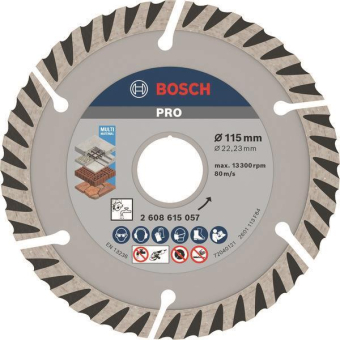 Bosch Diamanttrennscheibe     2608615057 