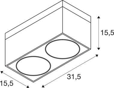 SLV KARDAMOD SURFACE SQUARE ES111 117111 