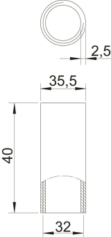 OBO SVM32W G Stapa Gewindemuffe 