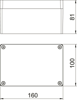 OBO Mx 161008 SGR Alleergehäuse 