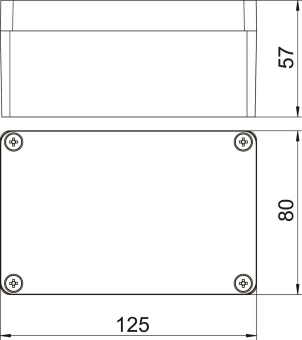 OBO Mx 120805 SGR Alleergehäuse 