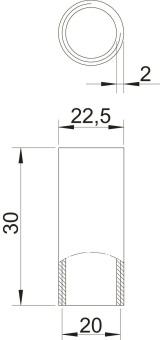 OBO SVM20W G Stapa Gewindemuffe 