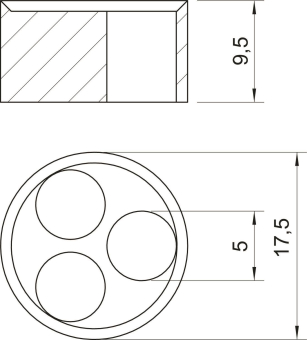 OBO 107 C V 16 3x5 Mehrfachdichteinsatz 