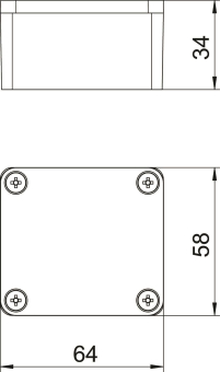 OBO Mx 060503 CR3 Alleergehäuse 