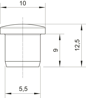 OBO 107VS VM 5 PA Verschlussstopfen 