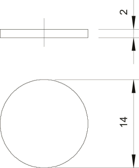 OBO 107 S VTEC PG9 Staubschutzplättchen 