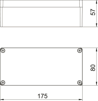OBO Mx 170805 SGR Alleergehäuse 