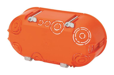 f-tronic HW Gerätedose 2-fach 2x Ø  E118 