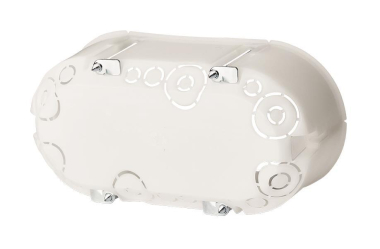 f-tronic HW Gerätedose 2fach      E118HF 