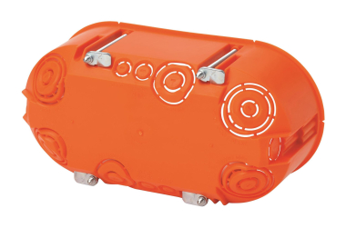 f-tronic HW Gerätedose 2-fach 2x Ø  E118 