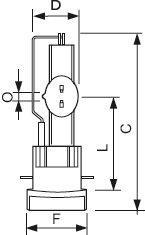Philips MSR Gold 575/2 MiniFastFit DIM 