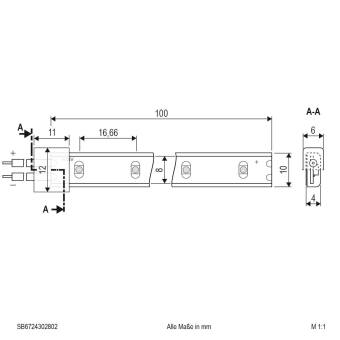 EVN LED-Strip IP67 24V/DC   SB6724302802 