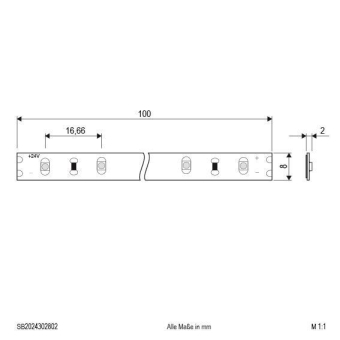 EVN LED-Strip IP20 24V/DC   SB2024302802 
