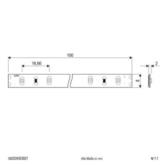 EVN LED-Strip IP20 24V/DC   SB2024302827 