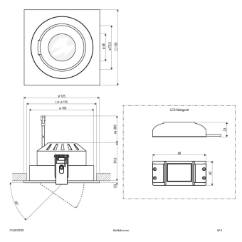 EVN Alu Power-COB-LED-       PCQ20120102 