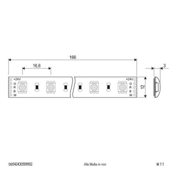 EVN LED-Strip IP54 24V/DC SB542430509902 