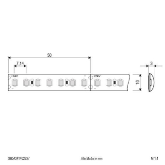 EVN LED-Strip IP54 24V/DC  SB54241402827 