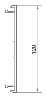 Hager Brüstungsk.-Oberteil  BR7017027035 