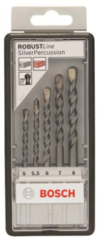 Bosch 2607010526         5 TLG. SILVER P 