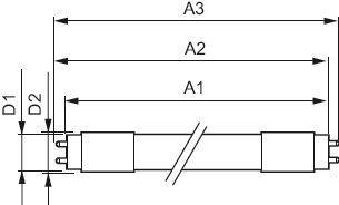 PHIL MAS LEDtube 18,2W/840 PC (58W) 