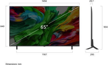 LG 65QNED85A6C sw QNED-TV 