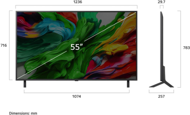 LG 55QNED85A6C sw QNED-TV 