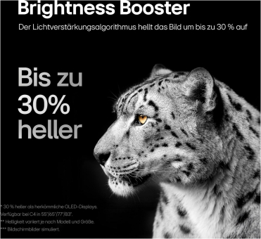 LG OLED65C47LA sw OLED-TV evo 