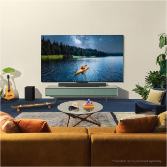LG OLED65C47LA sw OLED-TV evo 