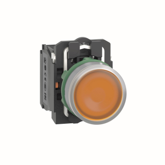 Schneider Leuchtdrucktaster, XB5AW35G5C0 