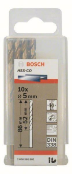 Bosch 10Metallbohrer HSS-Co   2608585885 