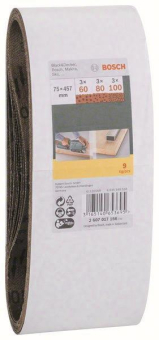 Bosch Schleifband-Set f.Bu.D  2607017156 