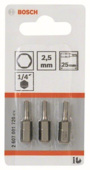 Bosch 3Schrauberbit           2607001720 