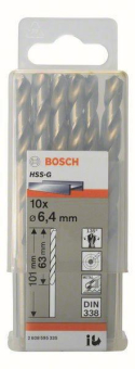 Bosch 10Metallbohrer HSS-G    2608595335 