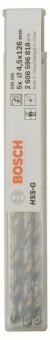 Bosch 5Metallbohrer HSS-G DIN 2608596818 