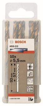 Bosch 10Metallbohrer HSS-Co   2608585888 