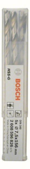 Bosch 5Metallbohrer HSS-G DIN 2608596826 